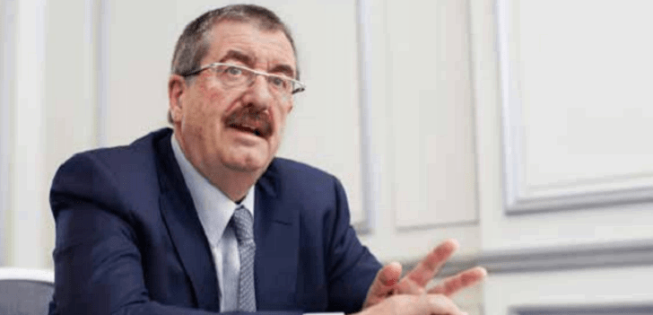 El espa&ntilde;ol Juan Carlos Torres, presidente de Dufry, entra en Moncler